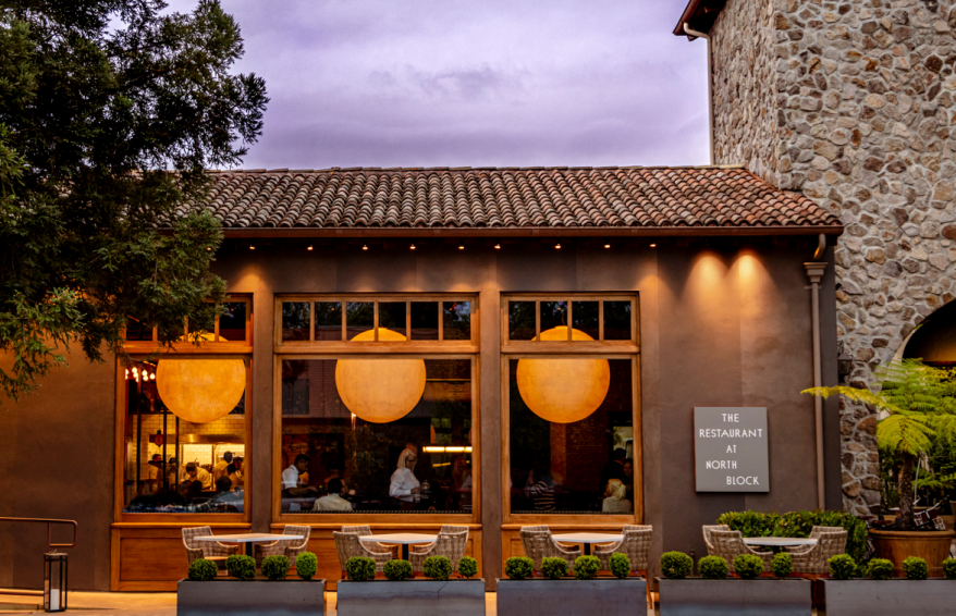 Exterior of North Block Restaurant