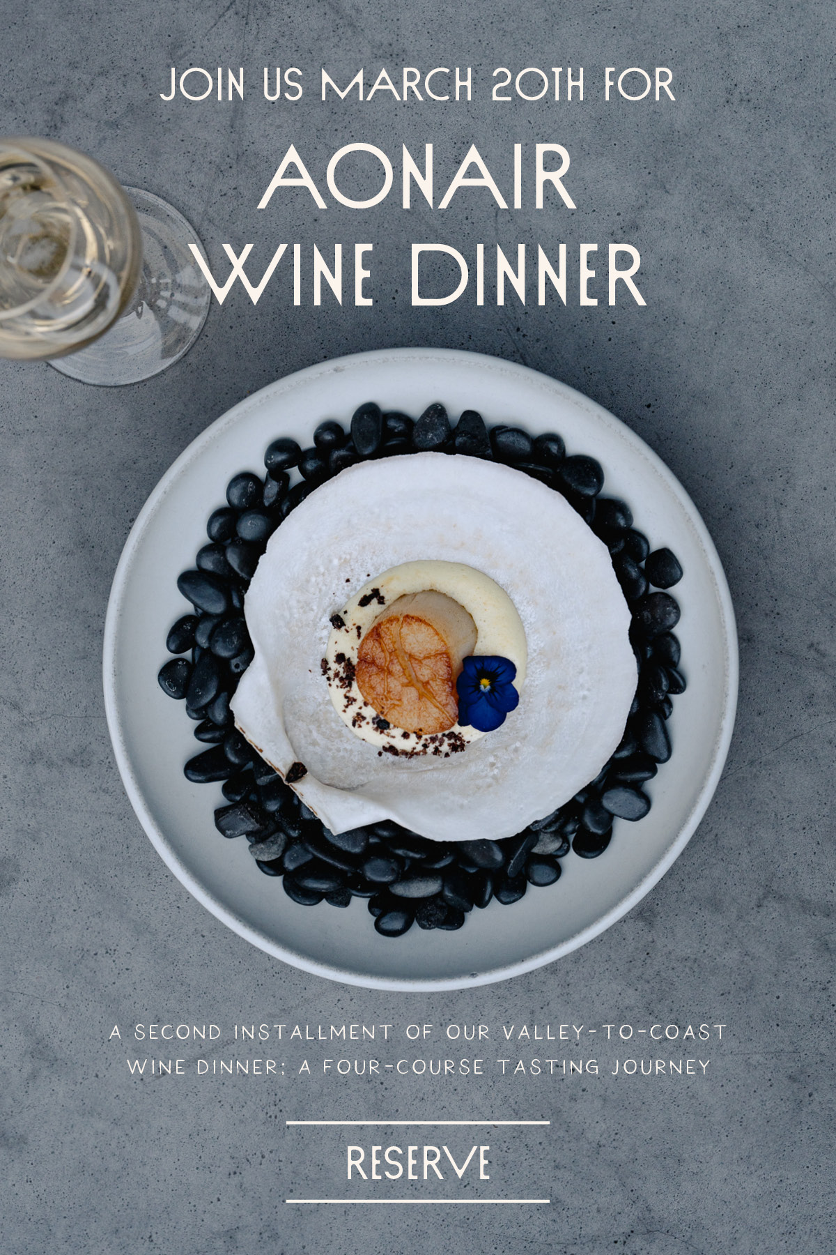 North Block Aonair Wine Dinner